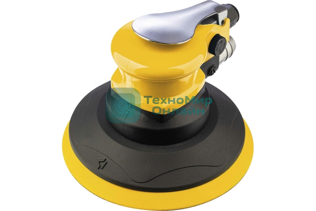 Эксцентриковая шлифовальная машина Denzel EPG150, 150 мм, 10000 об/мин, 5 мм, 160 л/мин