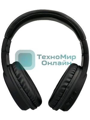 Беспроводные/проводные наушники Harper HB-210 черный, накладные, Bluetooth + проводной, складная конструкция, до 5 ч