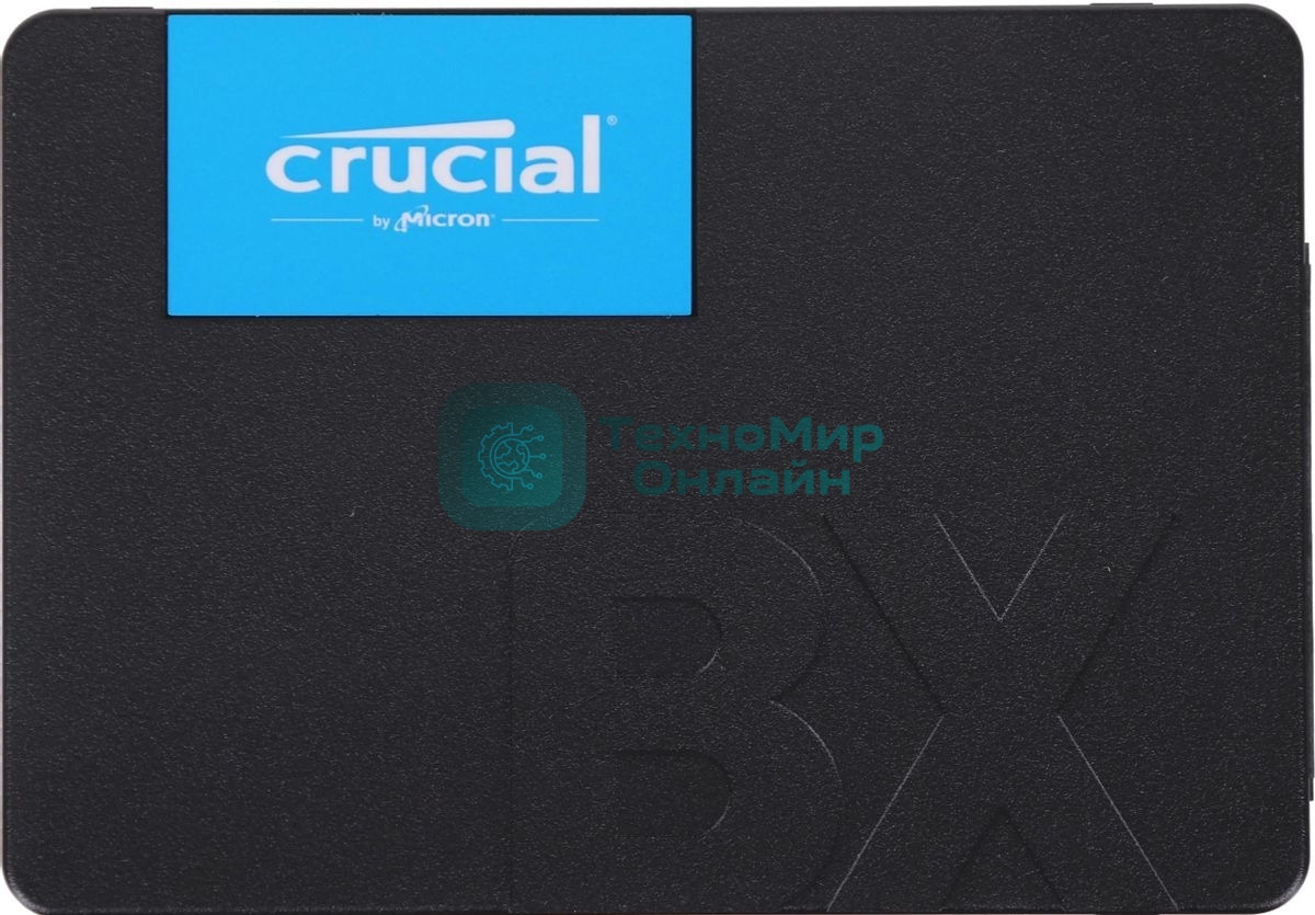Накопитель SSD Crucial BX500, 1Tb, SATA III, 2.5