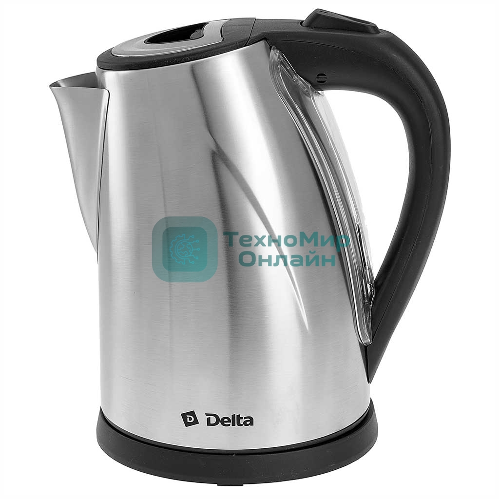 Чайник электрический Delta DL-1033 нержавеющая сталь