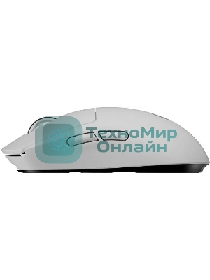 Мышь беспроводная Logitech G PRO X SUPERLIGHT белый, 25600 dpi, радиоканал, USB, кнопки - 5