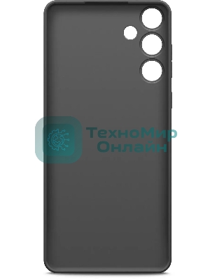 Чехол (клип-кейс) BoraSCO для Samsung Galaxy A15 Silicone Case черный (72783)