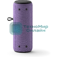 Умная колонка Яндекс Станция Стрит, 30Вт, компактная, 2 динамика, Wi-Fi, Bluetooth 5.0, Алиса, фиолетовый