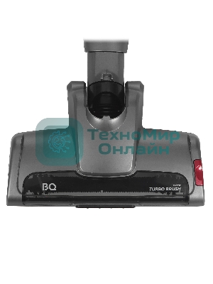 Пылесос вертикальный BQ VCA0401H серый/красный, питание от аккумулятора, 40 Вт, уборка сухая, пылесборник 0.6 л, работа от АКБ max 45 мин