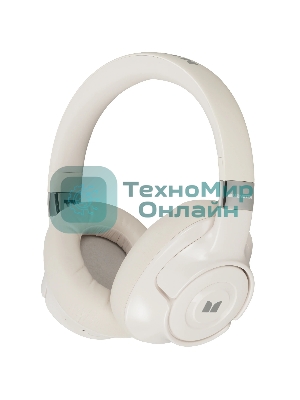 Беспроводные наушники MONSTER Persona SE ANC бежевый, полноразмерные, Bluetooth, активное шумоподавление, до 70 ч