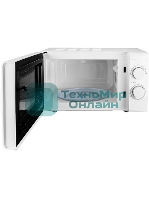 Микроволновая печь Starwind SMW3720 белый, 20 л, 700 Вт, переключатели - поворотный механизм
