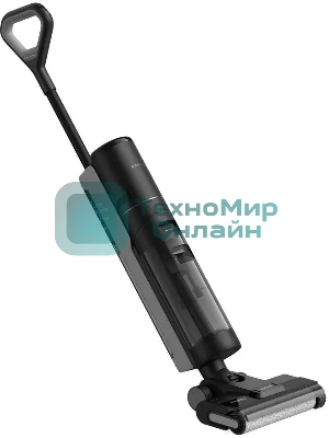 Пылесос вертикальный моющий Dreame Wet and Dry Vacuum H12S черный, питание от аккумулятора, 300 Вт, уборка влажная/сухая, пылесборник 0.7 л, работа от АКБ max 35 мин