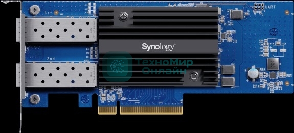 Сетевой адаптер Synology E10G30-F2 PCIE 10Gb SFP+