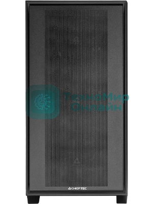 Компьютерный корпус Chieftec Night Hunter черный без БП ATX 4x140мм audio bott PSU