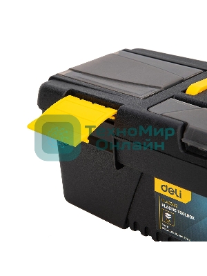 Ящик для инструментов Deli DL432412 305 х 130 х 105 мм Размер: 12 дюймов. Материал: полипропилен.