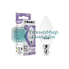 Лампа светодиодная TOKOV ELECTRIC 9 Вт С37 4000К Е14 176-264В