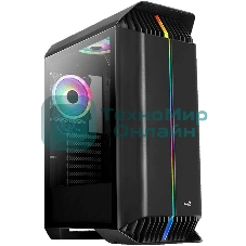 Компьютерный корпус Aerocool/Formula Gladiator Duo-G-BK-v1 черный без БП ATX 3x120мм 2xUSB3.0 audio bott PSU
