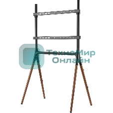 Подставка для телевизора Cactus CS-ST1247BKWN черный/орех, 49