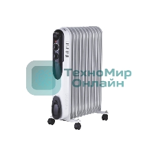 Обогреватель масляный Neoclima NC 9307 белый/черный, 1500 Вт, 15 м2, термостат 28742