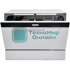Посудомоечная машина Hyundai DT205 белый, 55 см, 6 компл., 49 дБ, класс A+