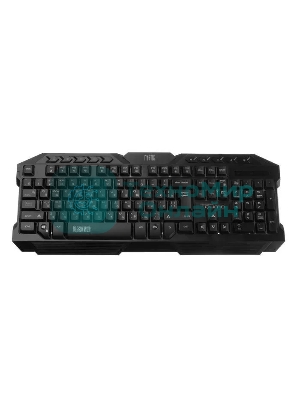 Комплект клавиатура+мышь Qumo Mystic K58/M76 проводной, USB, 3200 DPI, чёрный