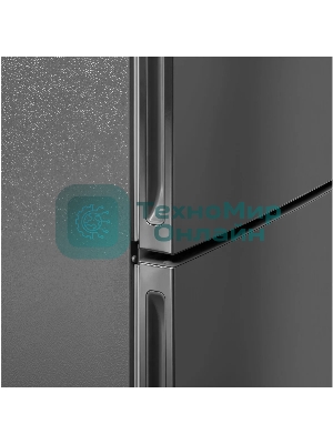 Холодильник Maunfeld MFF200NFSE нержавеющая сталь двухкамерный 271/106л морозилка снизу