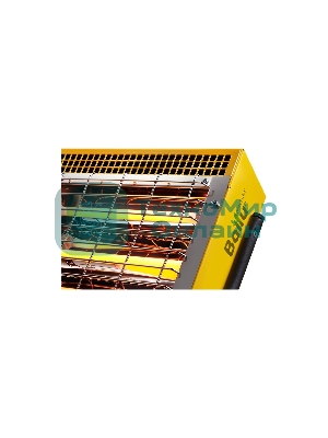 Обогреватель инфракрасный Ballu BIH-LM-1.5-S желтый, кварцевый, 1500 Вт, 25 м2