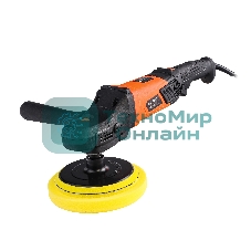 Машина полировальная PATRIOT PM 180, 1200 Вт, диск 180мм, 2100 об/мин,
