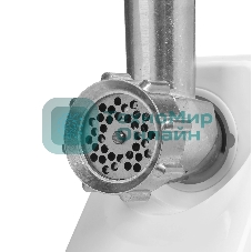 Мясорубка электрическая Ротор Макси ЭМШ 35/300-3 белый, 1500 Вт, 0.6 кг/мин, насадки - 4