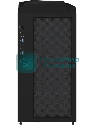 Компьютерный корпус Gigabyte C301G черный без БП ATX 4x120мм 4x140мм 2xUSB 3.0 audio bott PSU