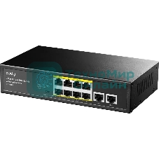 Коммутатор Cudy FS1010P (L2) 10x100Мбит/с 8PoE+ 120W неуправляемый