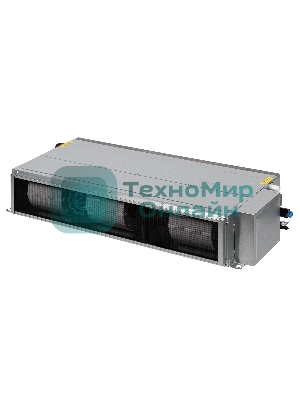 Блок внутренний мульти сплит-системы канального типа Ballu BADI-FM/in-18HN8/EU_V2 инвертор, 18000 BTU, 50 м², 36 дБ, охлаждение, обогрев, осушение, серый