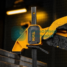 Струбцина Denzel F-образная, быстрозажимная, 150 х 80 мм, усиленный нейлоновый корпус