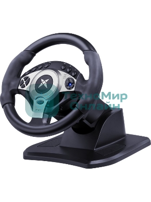 Игровой руль Defender Glazer черный