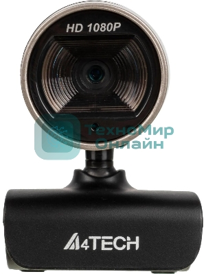 Веб-камера A4Tech PK-910H 1920x1080, 30 кадр/с, USB Type-A, микрофон (шумоподавление), универсальное крепление