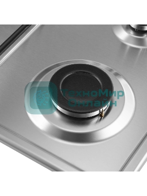 Комбинированная варочная панель (электрическая+газовая) Maunfeld EEHS.64.3CS/KG