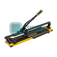 Плиткорез рельсовый Denzel 600х16мм, каретка на подш., стальная станина, усил. рукоятка-пенал