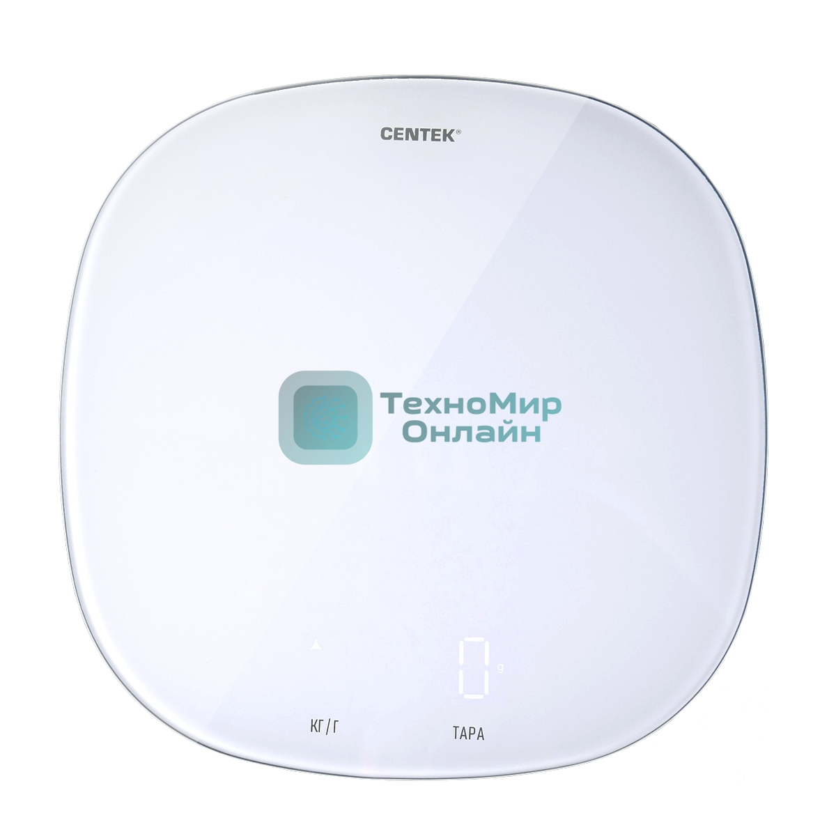 Весы кухонные CENTEK CT-2482 LED белый