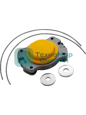 Катушка для триммера универсальная Denzel алюминий, шайба 8 мм, 10мм