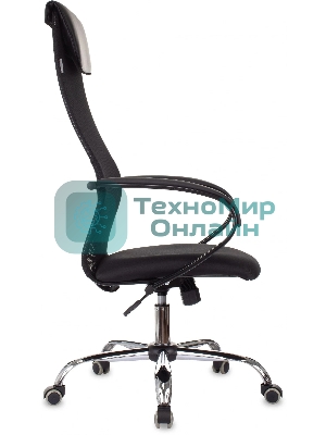 Кресло Бюрократ CH-607BS черный, сетка