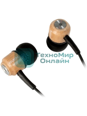 Проводные наушники Sven E-12WD дерево/черный, внутриканальные, Jack 3.5 мм