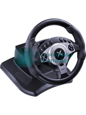 Игровой руль Defender Glazer черный