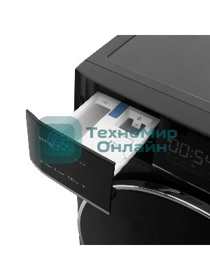 Стиральная машина с сушкой Centek CT-1948 серый, загрузка фронтальная 10 кг, 1400 об/мин, Класс А+++