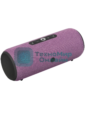 Умная колонка Яндекс Станция Стрит, 30Вт, компактная, 2 динамика, Wi-Fi, Bluetooth 5.0, Алиса, фиолетовый