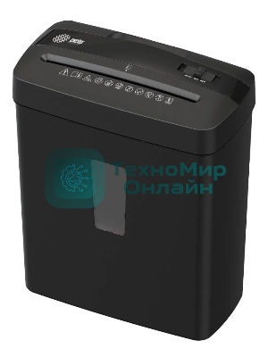 Шредер Cactus CS-SH-A3 (секр.P-4) перекрестный 6.лист. 13лтр. скобы пл.карты