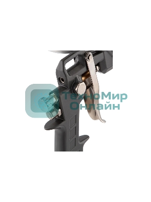 Краскопульт пневматический Matrix краскораспылитель пневмат. с верхним бачком v= 0.6л + сопла