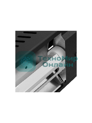 Обогреватель инфракрасный MTX КМИ-2000, черный, кварцевый, 2000 Вт, 20 м2, плавная регулировка мощности