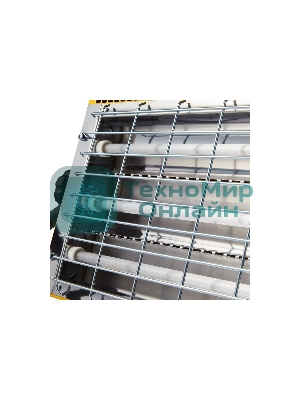 Обогреватель инфракрасный Ballu BIH-LM-1.5-S желтый, кварцевый, 1500 Вт, 25 м2