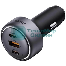 Автомобильное зарядное устройство Aukey Pathfinder 66W серый ACC-CC-P1