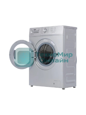 Стиральная машина Beko WRS 55P1 BSS 7320510018 серебристый, загрузка фронтальная 5 кг, 1000 об/мин., класс: А