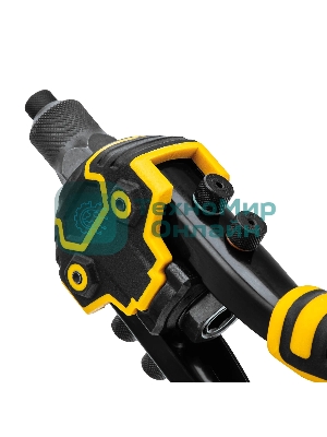 Заклепочник двуручный Denzel заклепки 2,4-3,2-4,0-4,8-6,4 мм