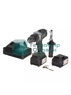 Дрель-шуруповерт Klpro KLDM18B-50, 18 В, 5 Ач, 60 Нм,  бесщеточный, ударный