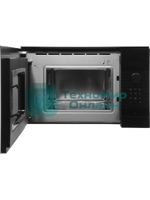 Встраиваемая микроволновая печь Bosch BFL524MB2 черный 20л. 800Вт