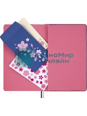Набор Moleskine Limited Edition Sakura блокнот 2шт/карандаш 4 шт Large