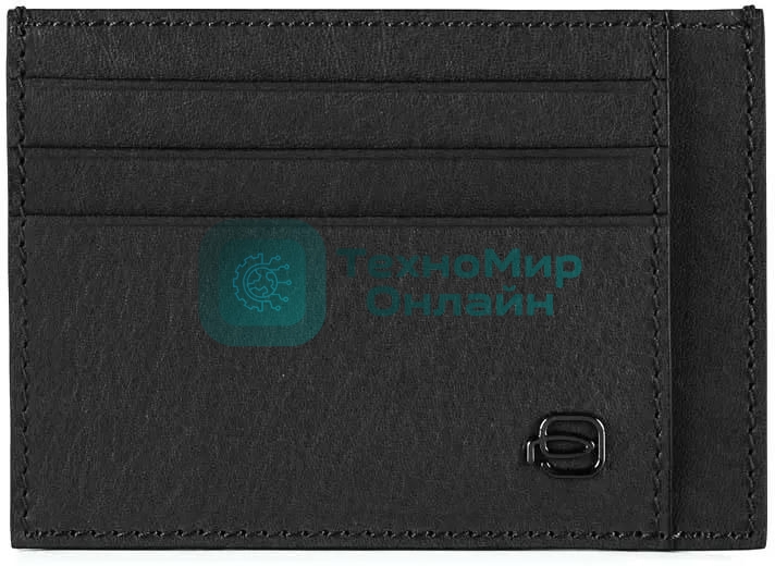 Картхолдер Piquadro Black Square PP2762B3R/N черный, натуральная кожа